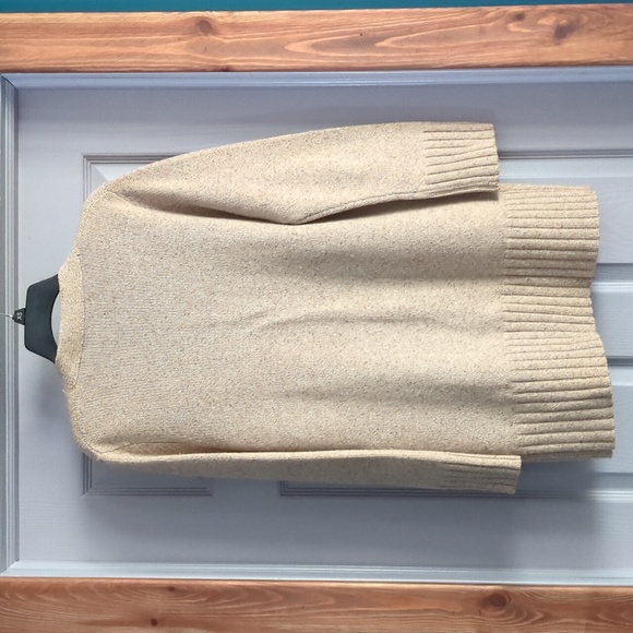 Parisian signature Fine Italian Merino Wool size medium women's open cardigan - Picture 5 of 13